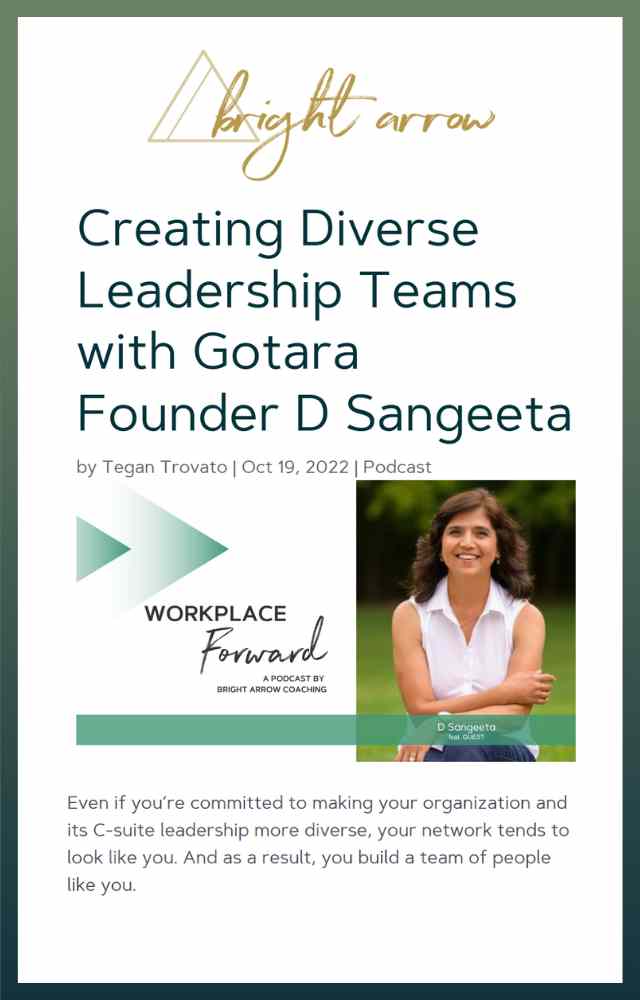 Creating Diverse Leadership Teams with Gotara Founder D Sangeeta