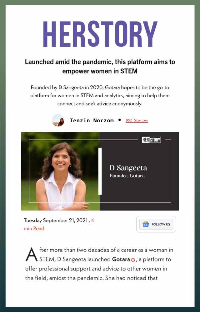 Launched amid the pandemic, this platform aims to empower women in STEM